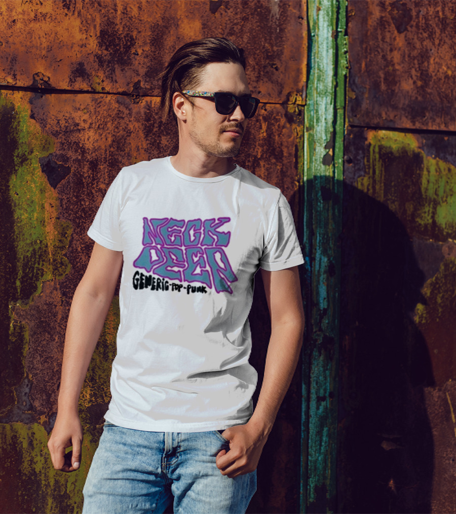 Neck Deep Generic Pop Punk 8 Ball Summer T-Shirt