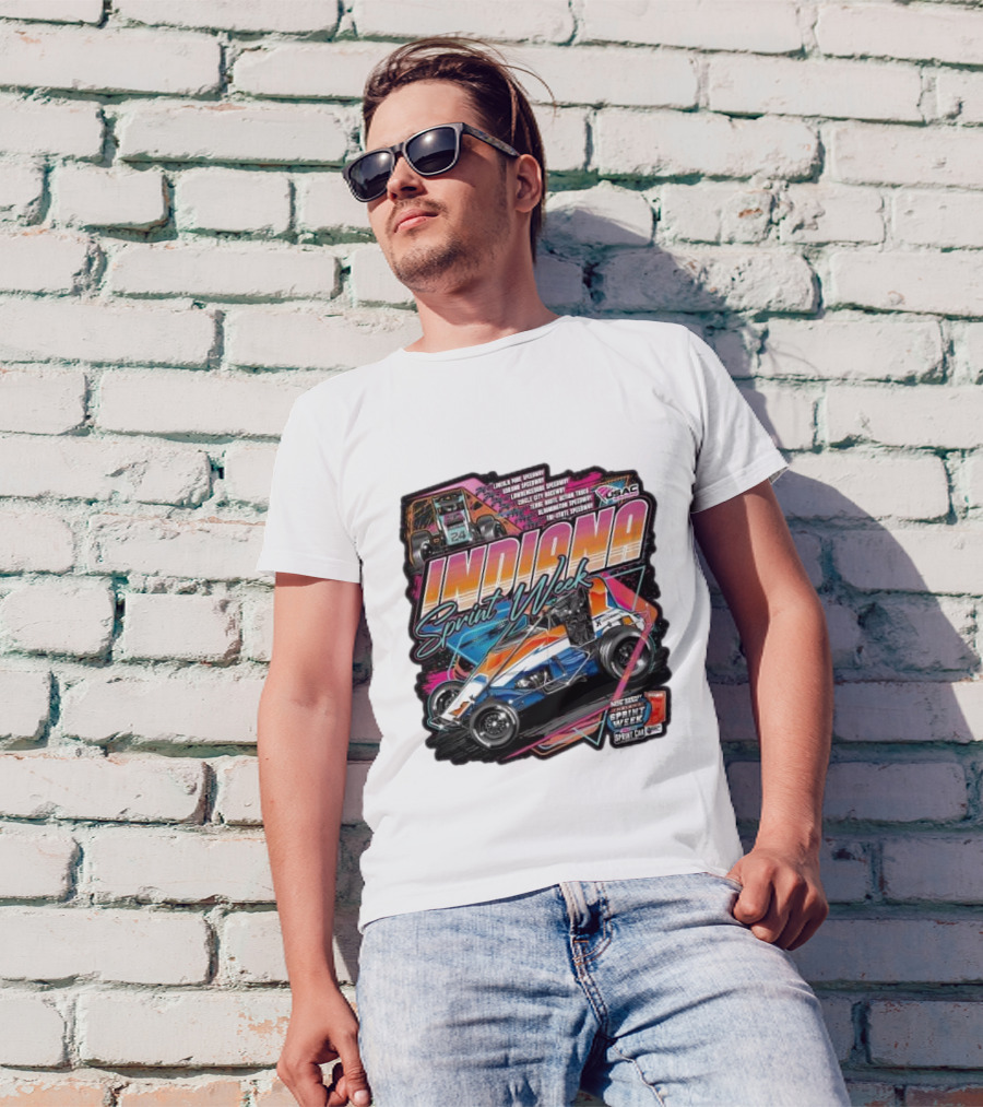 Indiana Sprint Week USAC Sprint Car Racing T-Shirt