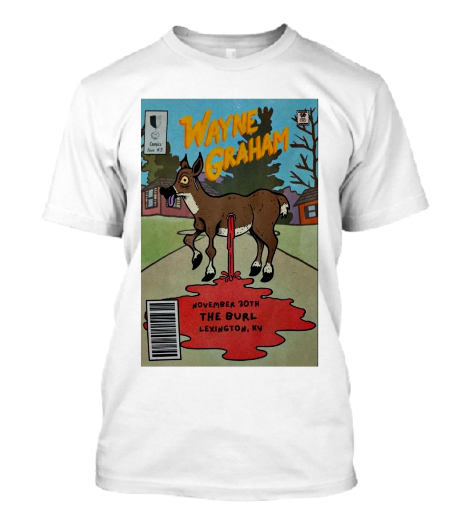 Wayne Graham Comics Issue #3 November 30th The Burl Lexington KY T-Shirt