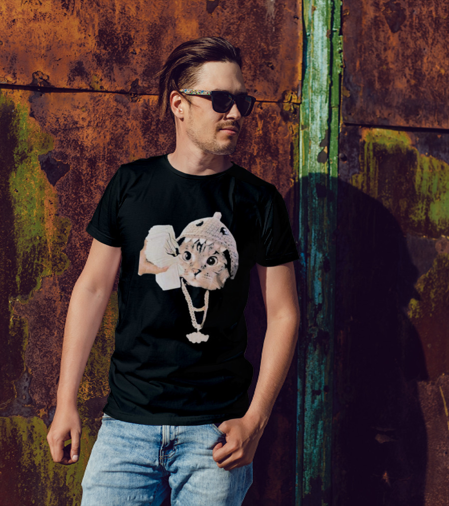Shark Cat Solana SC Playful Money Jewelry T-Shirt