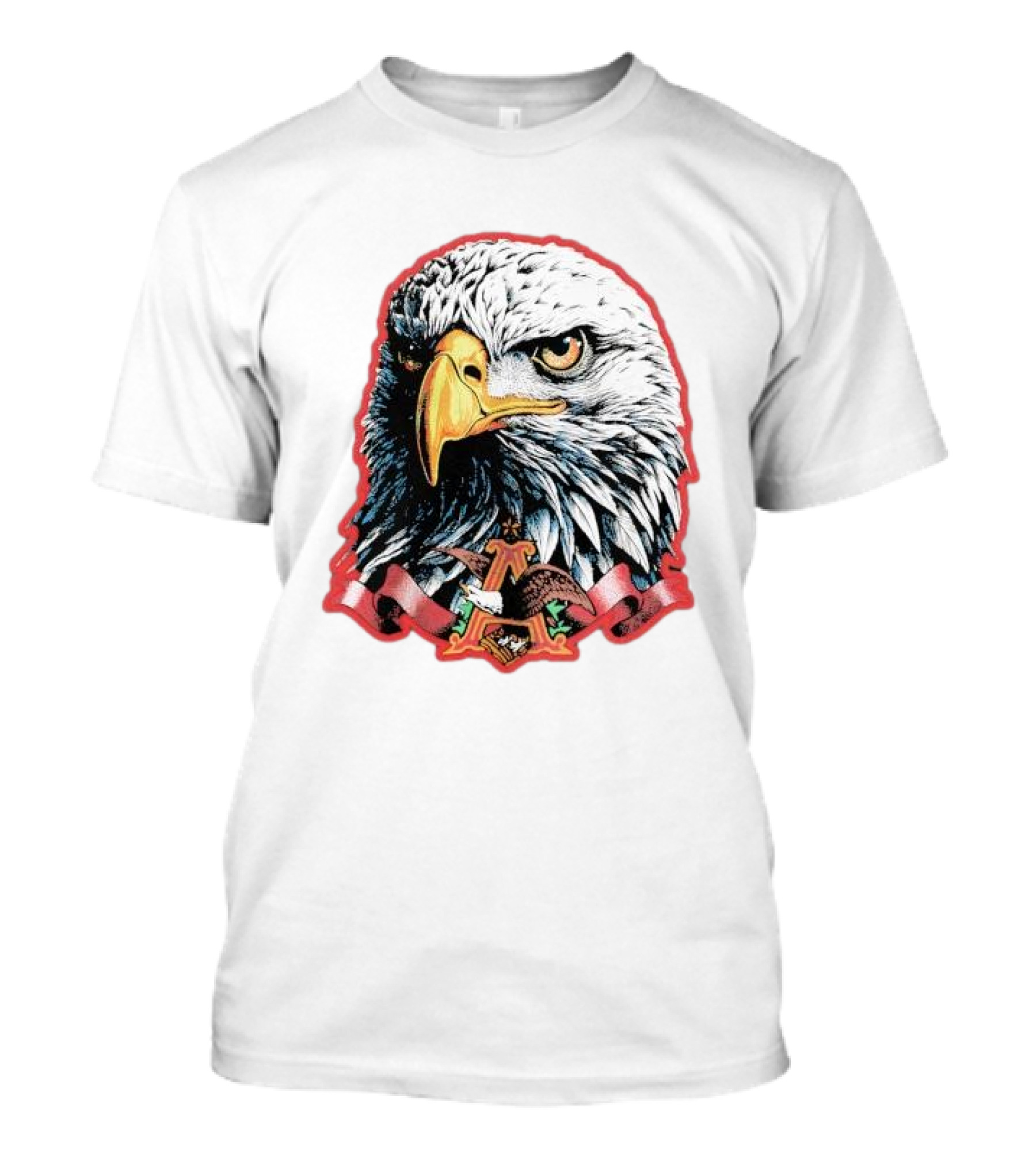 Anheuser Busch Eagle Head With A Logo Emblem T-Shirt