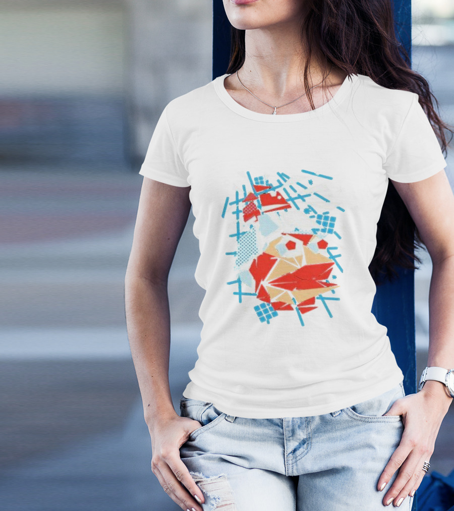 Ape Escape Gotcha 2024 Geometric Burst T-Shirt