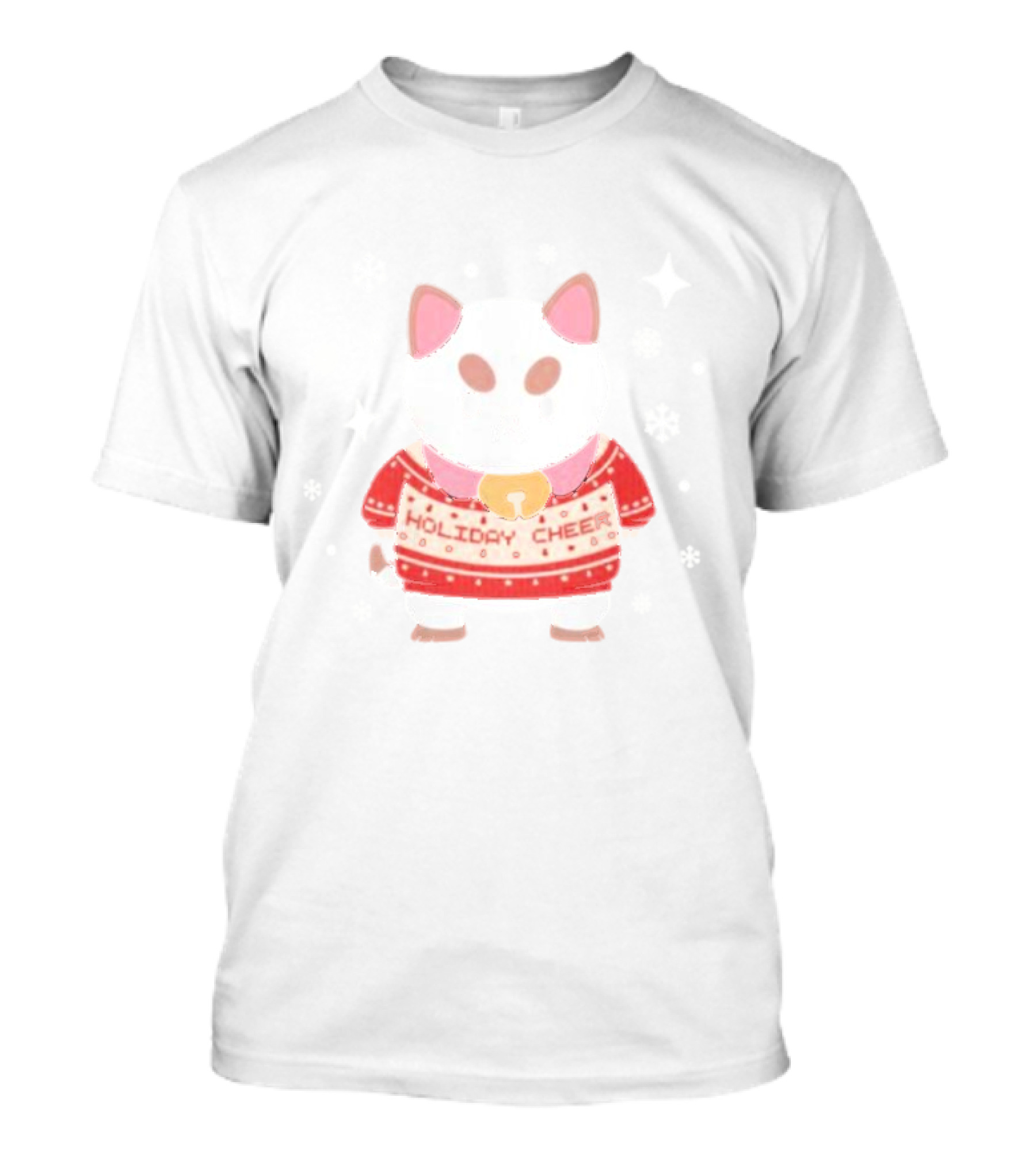 Bee And Puppycat Holiday Cheer Christmas T-Shirt