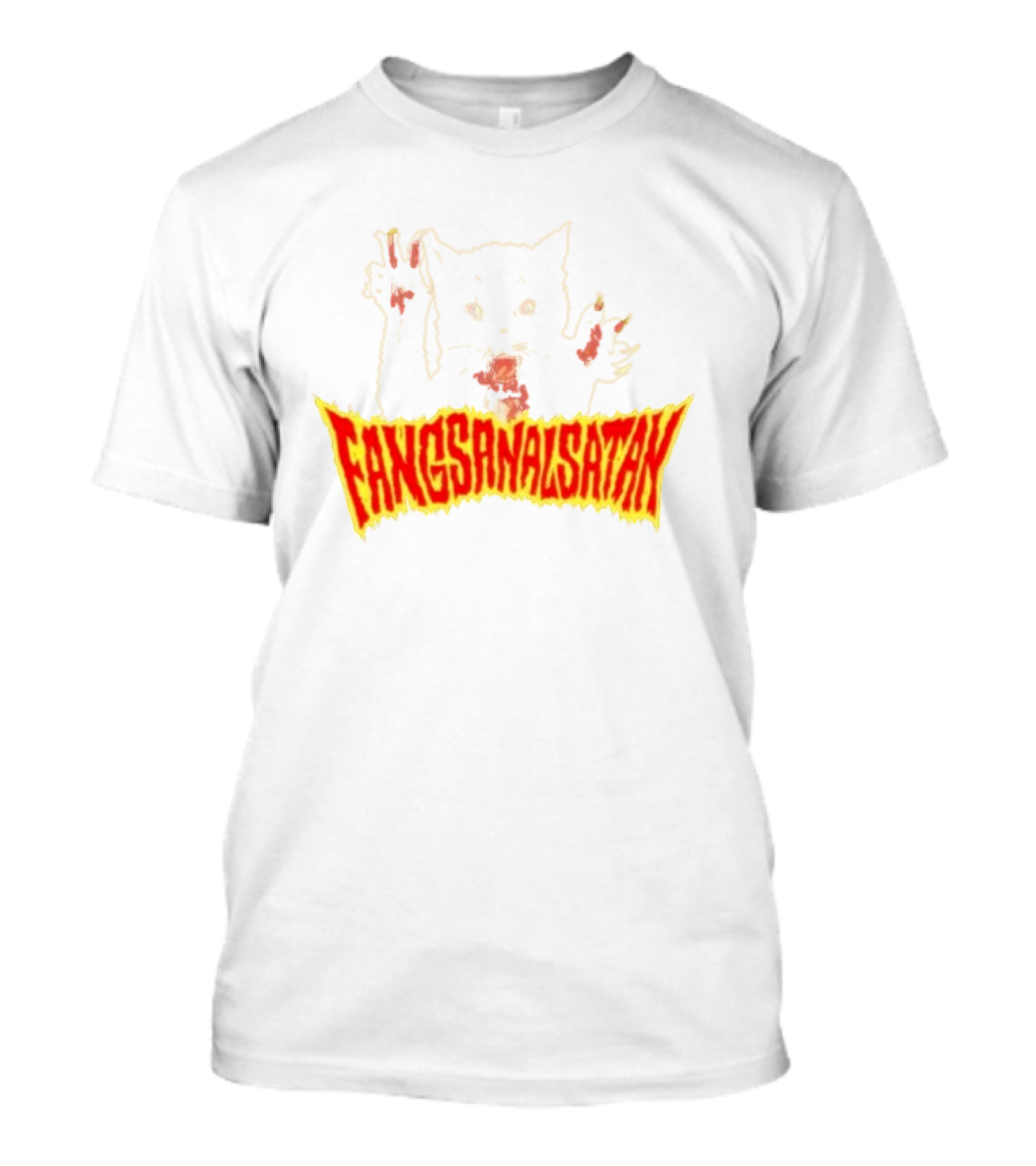 Borisheavyrocks Fangsanalsatan Cat Vol 24 T-Shirt