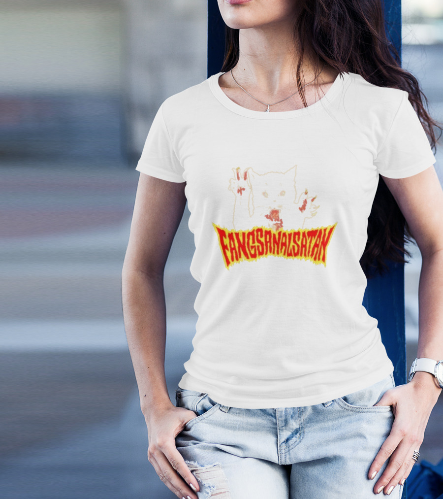 Borisheavyrocks Fangsanalsatan Cat Vol 24 T-Shirt
