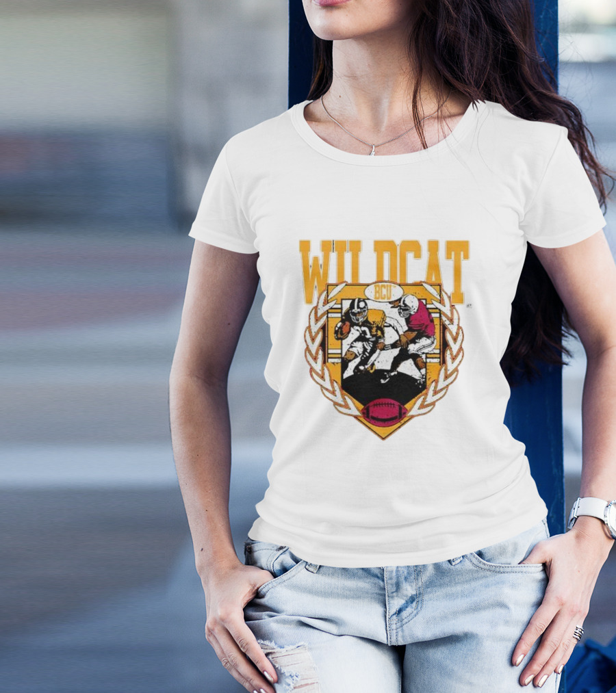 Wildcat BCU Football Bowl Game Bethune Cookman University T-Shirt