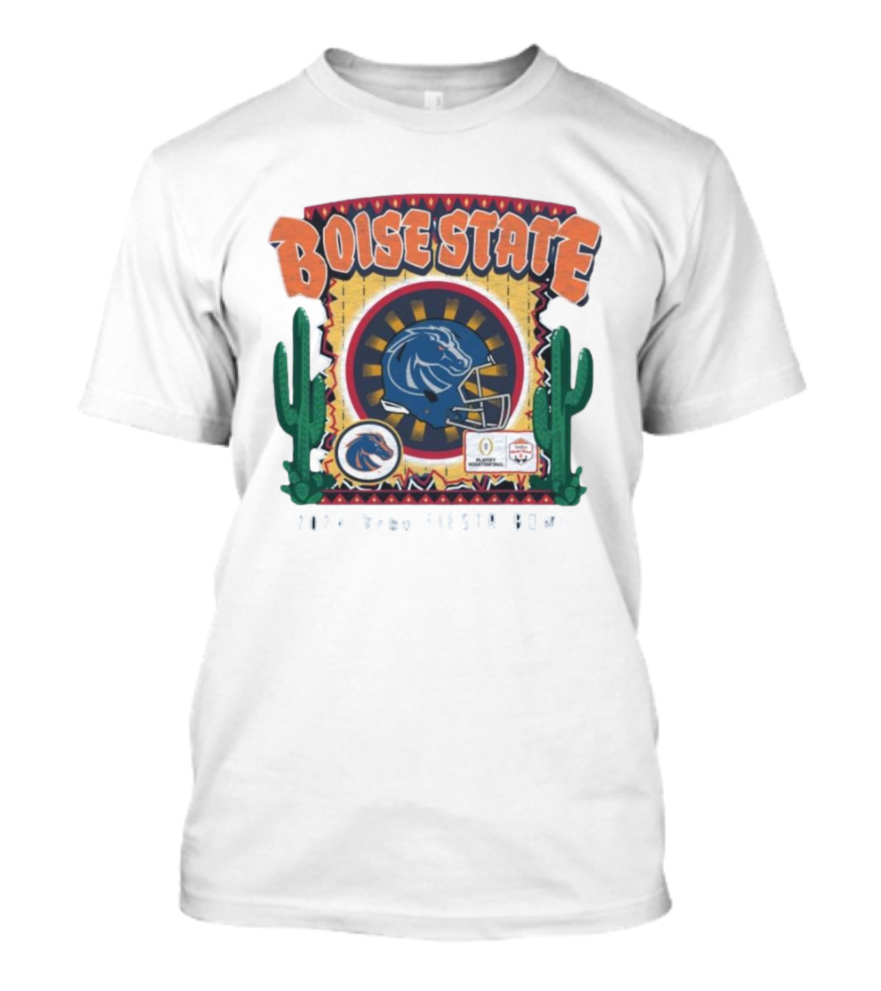 Boise State 2025 Vrbo Fiesta Bowl College Football Playoff Bound T-Shirt