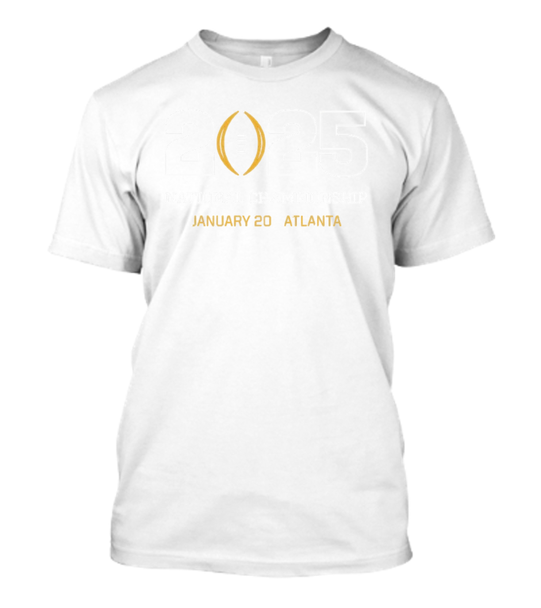 College Football Playoff 2025 National Championship January 20 Atlanta T-Shirt