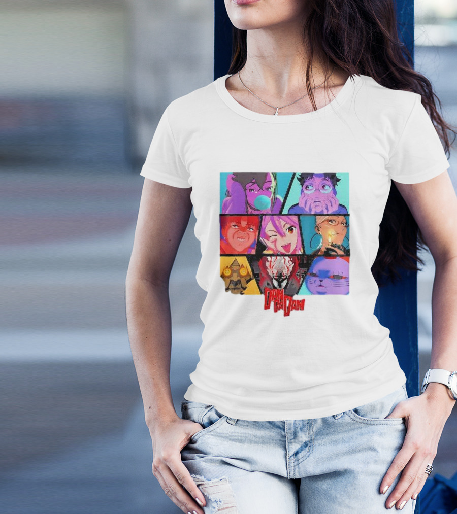 Dandadan Manga Anime Characters Cool Shonen T-Shirt