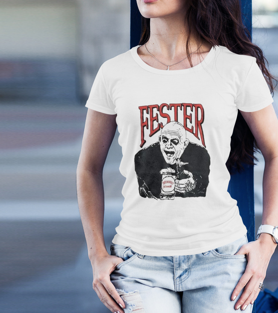 Fester Addams Oktoberfest La Cerveza T-Shirt