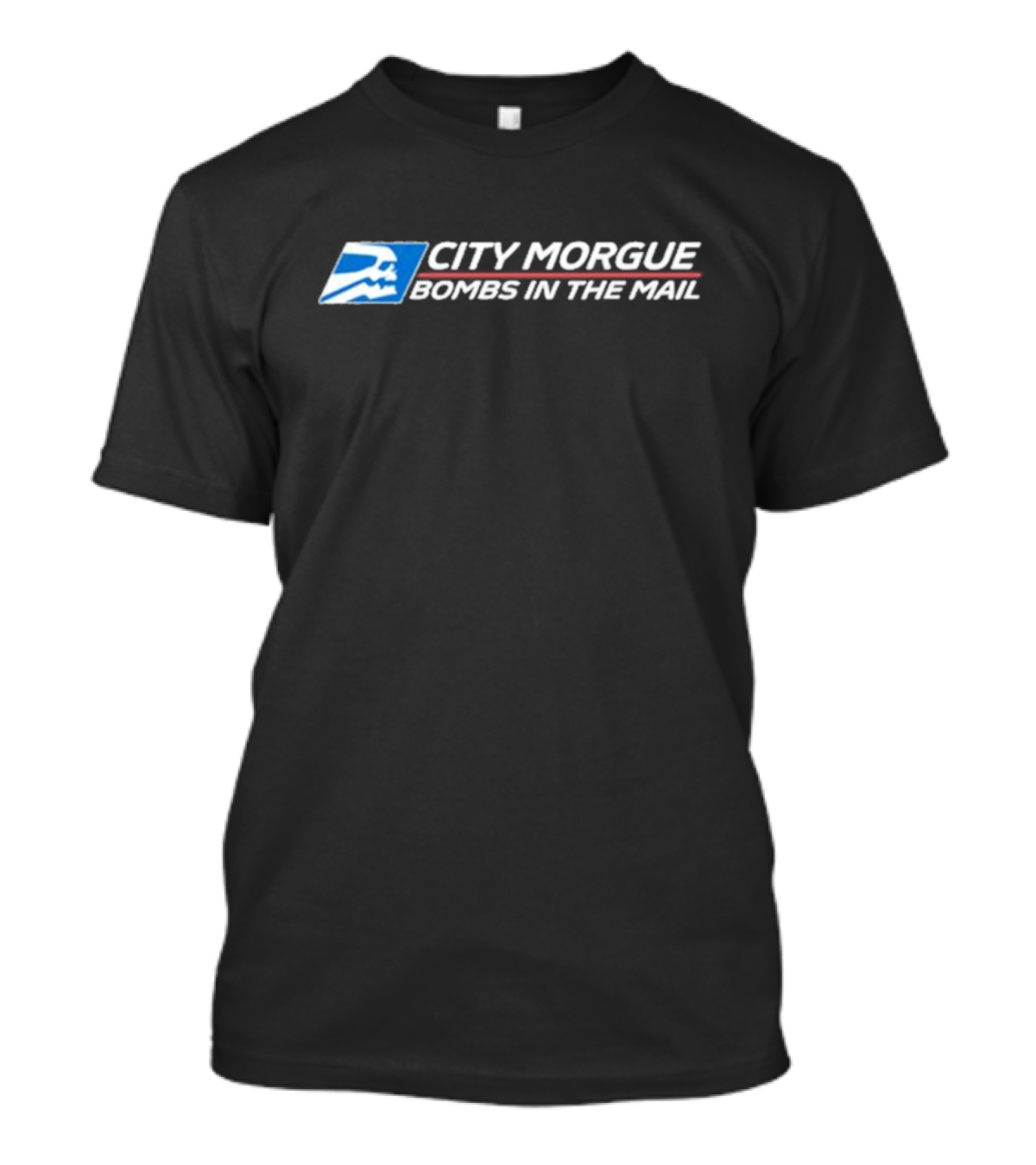 City Morgue Bombs In The Mail Postal T-Shirt