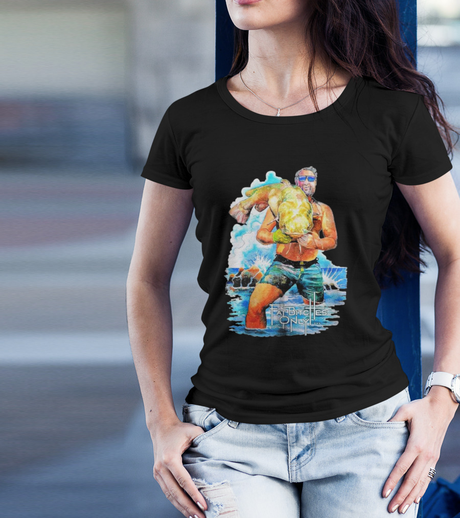 Koe Wetzel The Noodler Fat Bitches Only Catching Big Fish T-Shirt