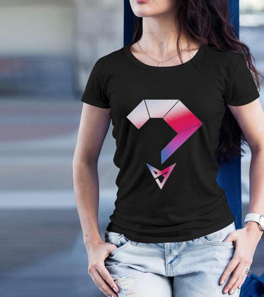 Mystery Max Holloway Gradient Question Mark T-Shirt
