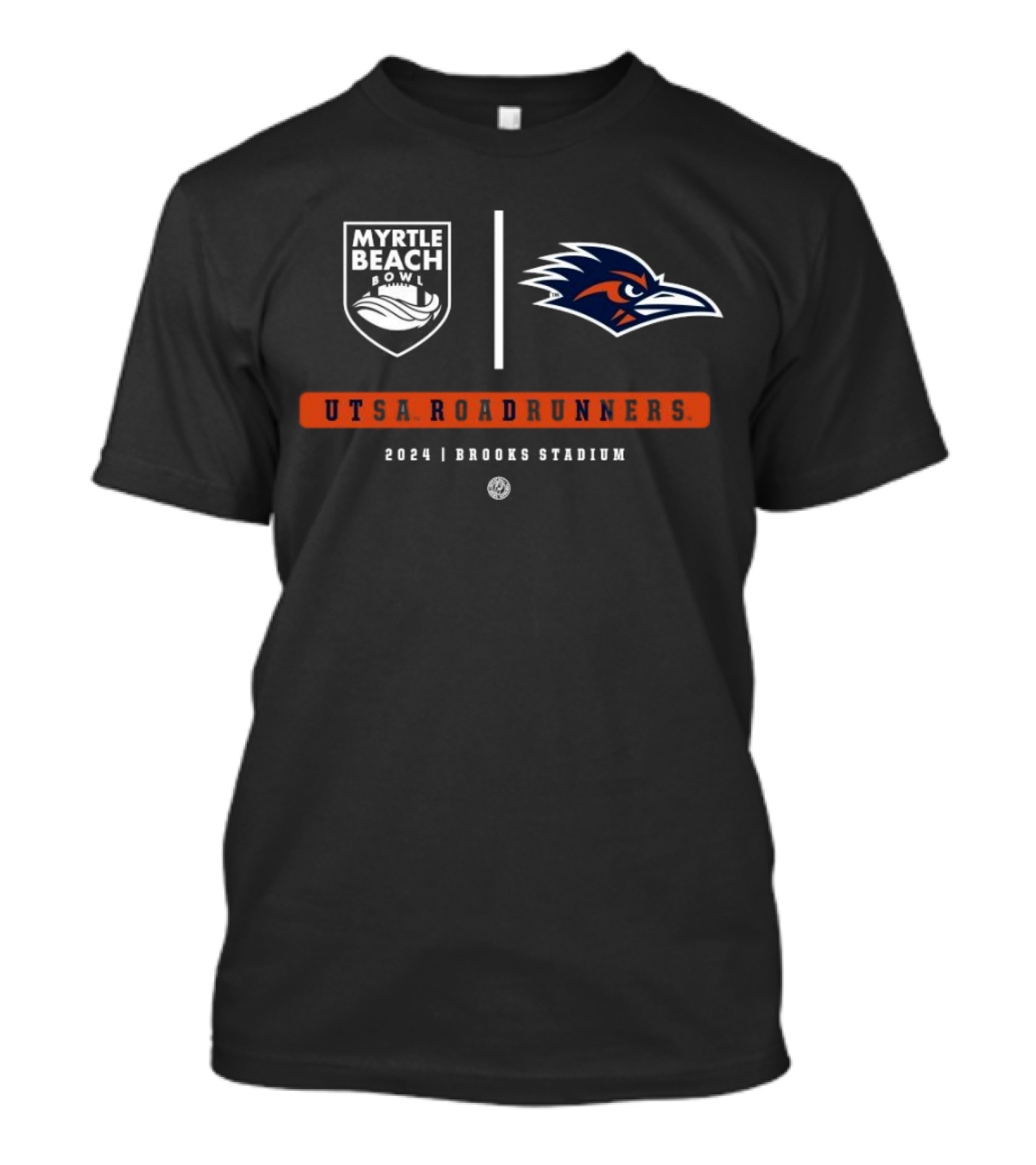UTSA Roadrunners Myrtle Beach Bowl 2024 Brooks Stadium T-Shirt