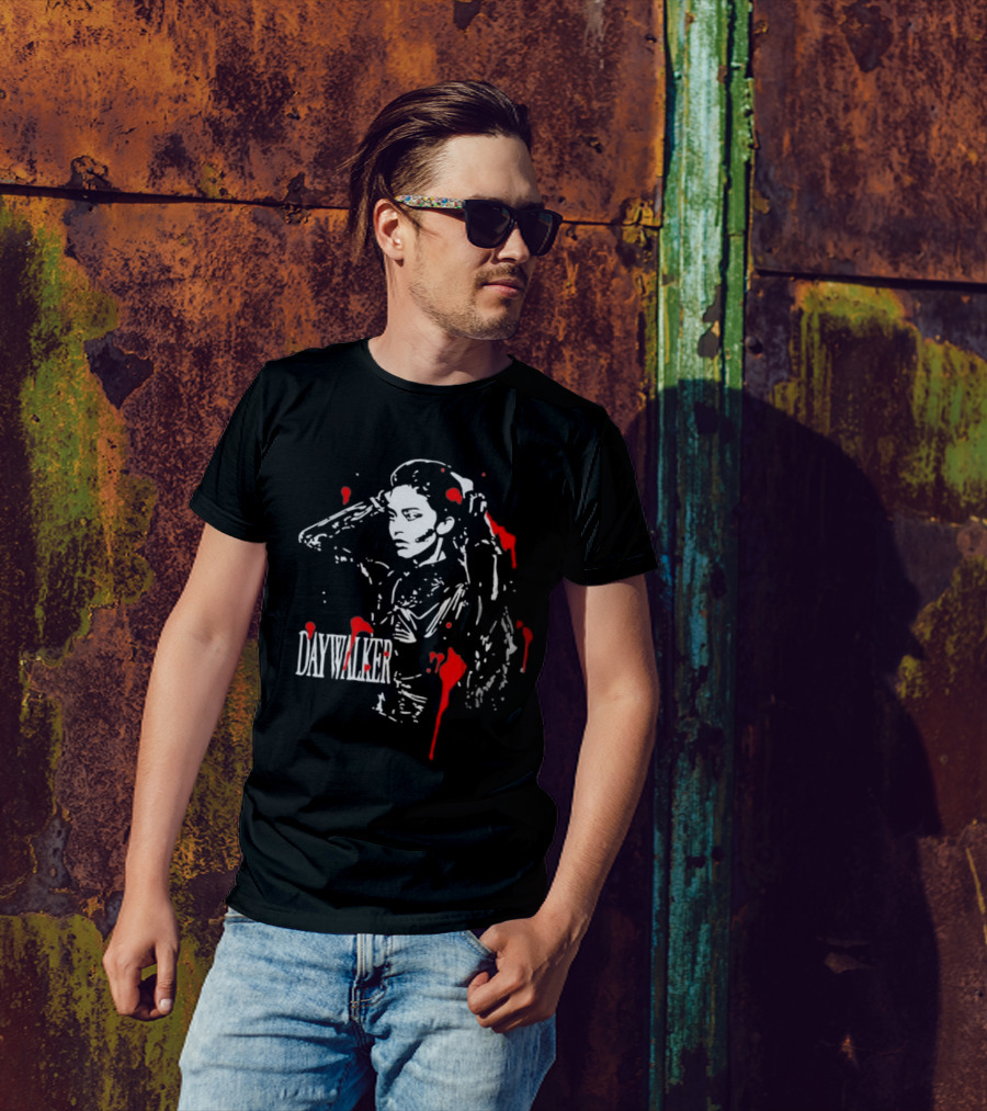 Valkyrae Daywalker Red Blood Splatter T-Shirt