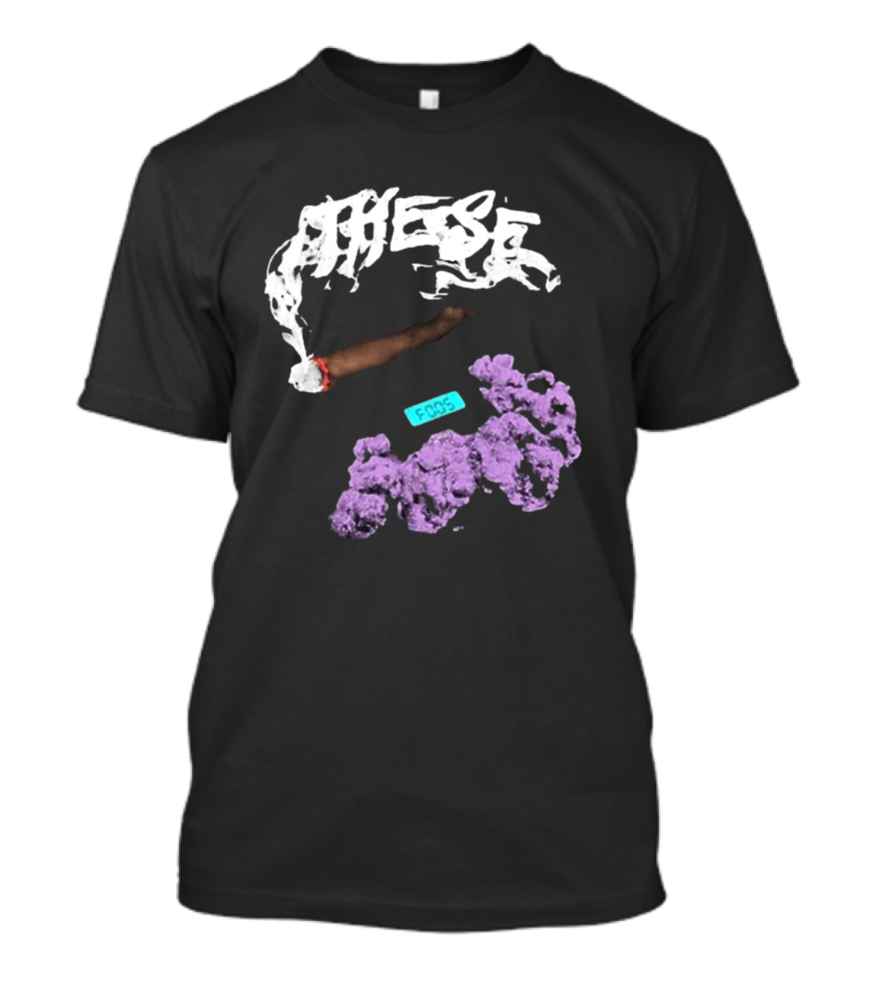 These Foos Smoking Purple Cloud Aesthetic T-Shirt