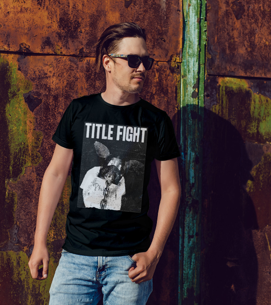 TITLE FIGHT CHAINED PIG MASK T-Shirt