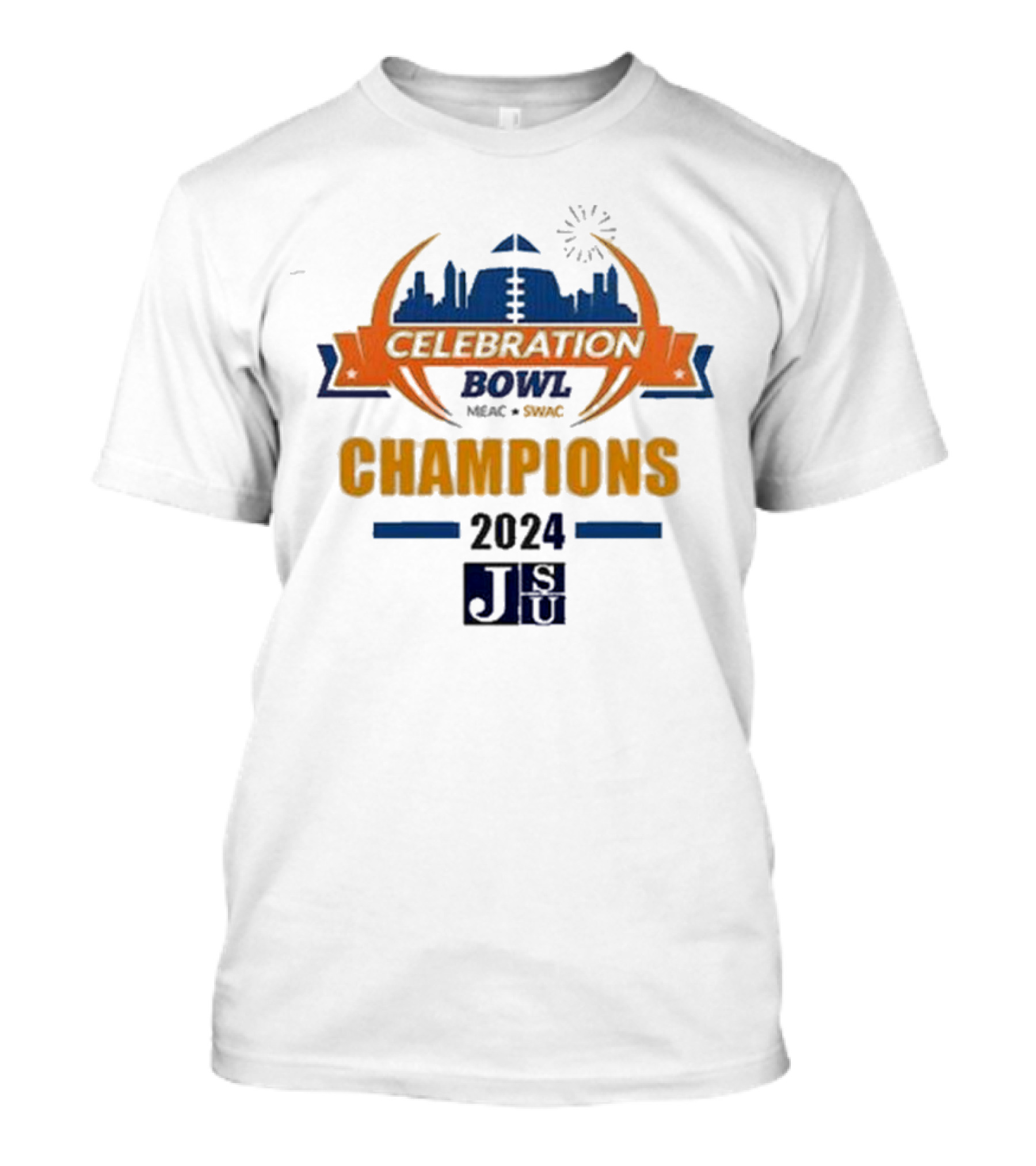 Jackson State Celebration Bowl Champions 2024 MEAC SWAC T-Shirt