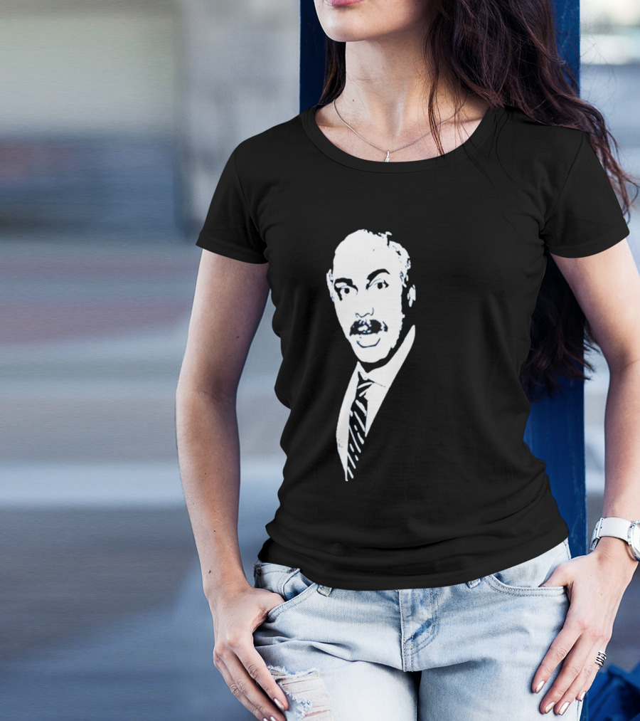 Dr. Phil We'll Be Right Back Facial Expression T-Shirt