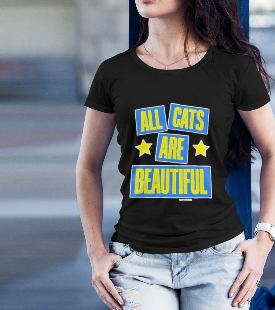 All Cats Are Beautiful Tour Gnobmel Stars Edition T-Shirt