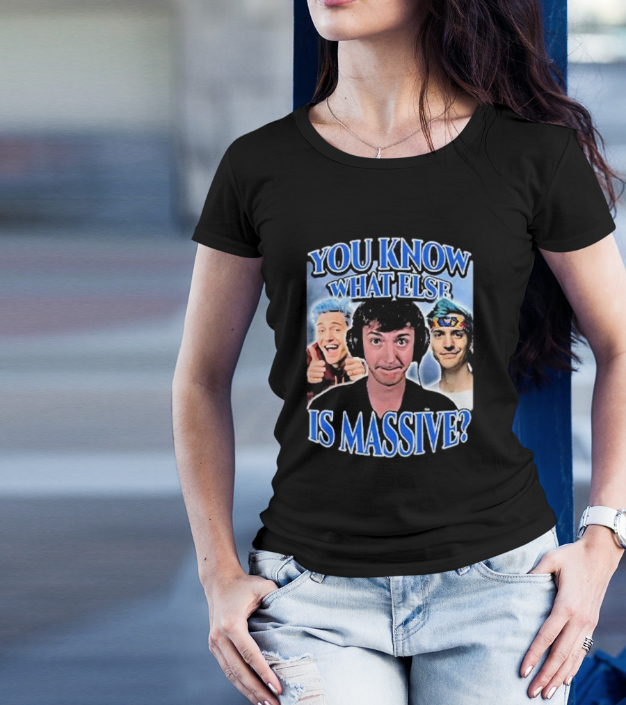You Know What Else Is Massive Ninja Meme Gaming Humor T-Shirt
