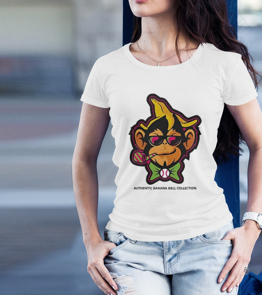 Party Animals Banana Ball Collection With Sunglasses And Pipe T-Shirt