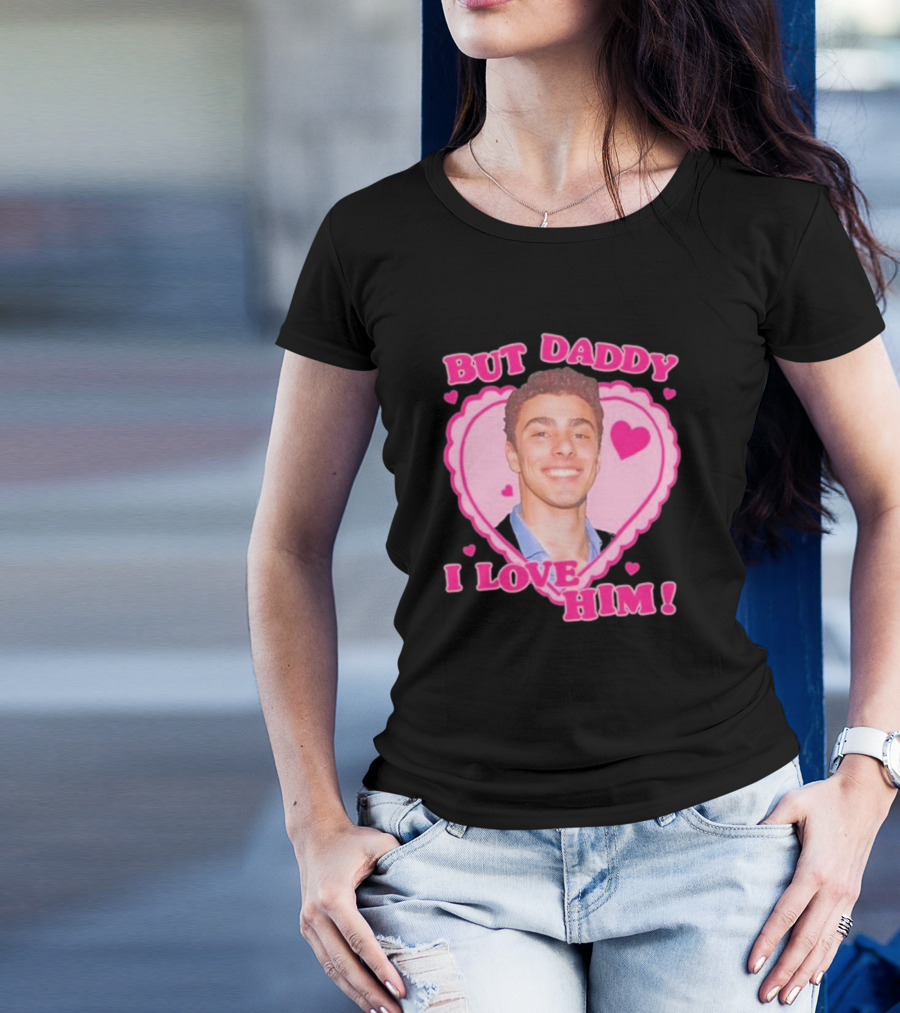 Luigi Mangione But Daddy I Love Him Heart T-Shirt