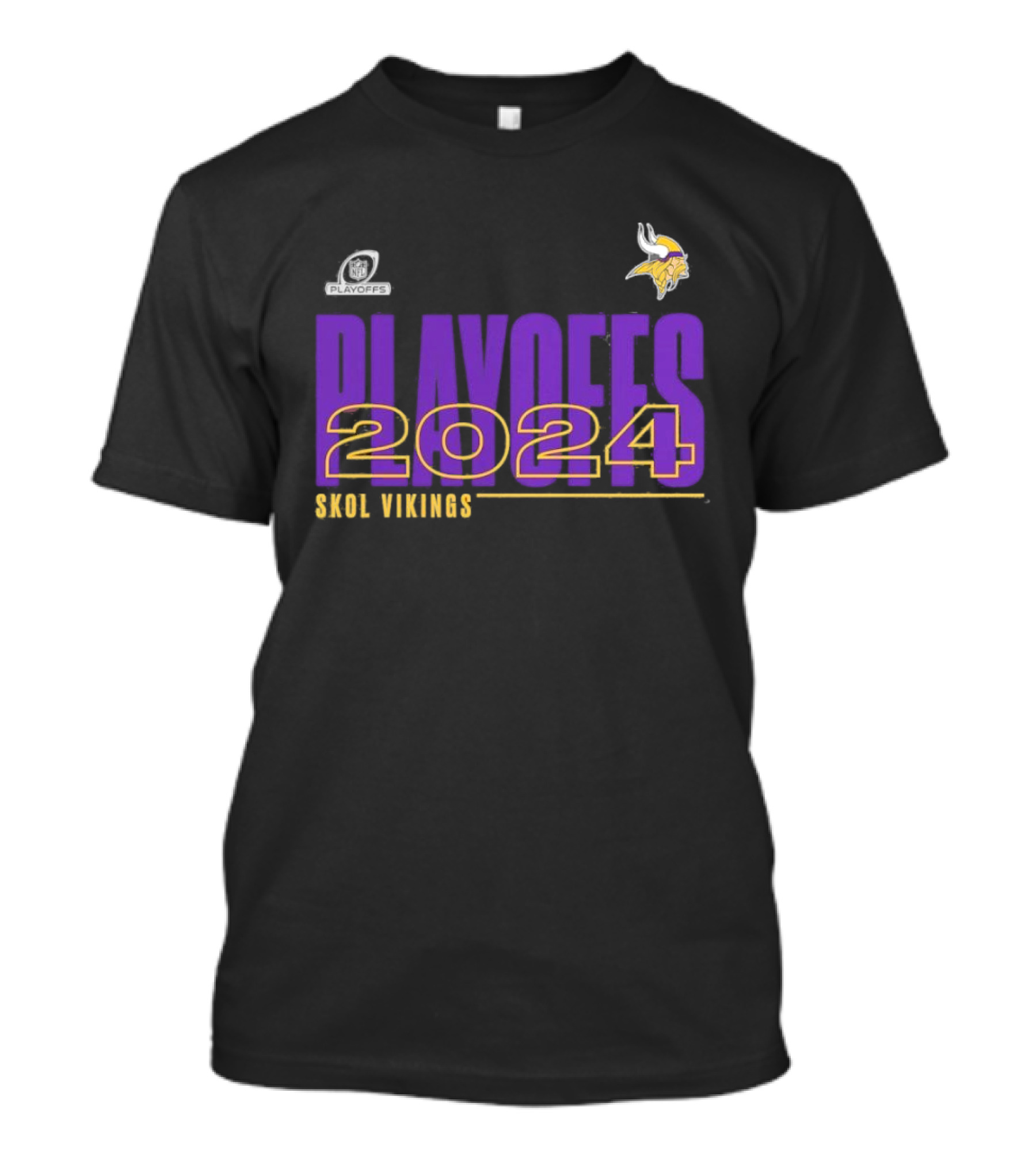 Skol Vikings 2024 Playoffs NFL Minnesota T-Shirt