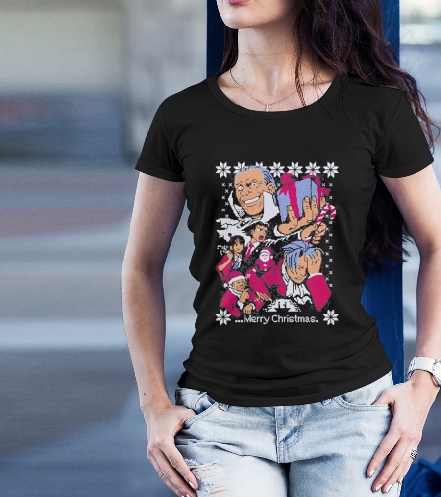 Merry Christmas Turnabout With Nina Matsumoto Characters T-Shirt