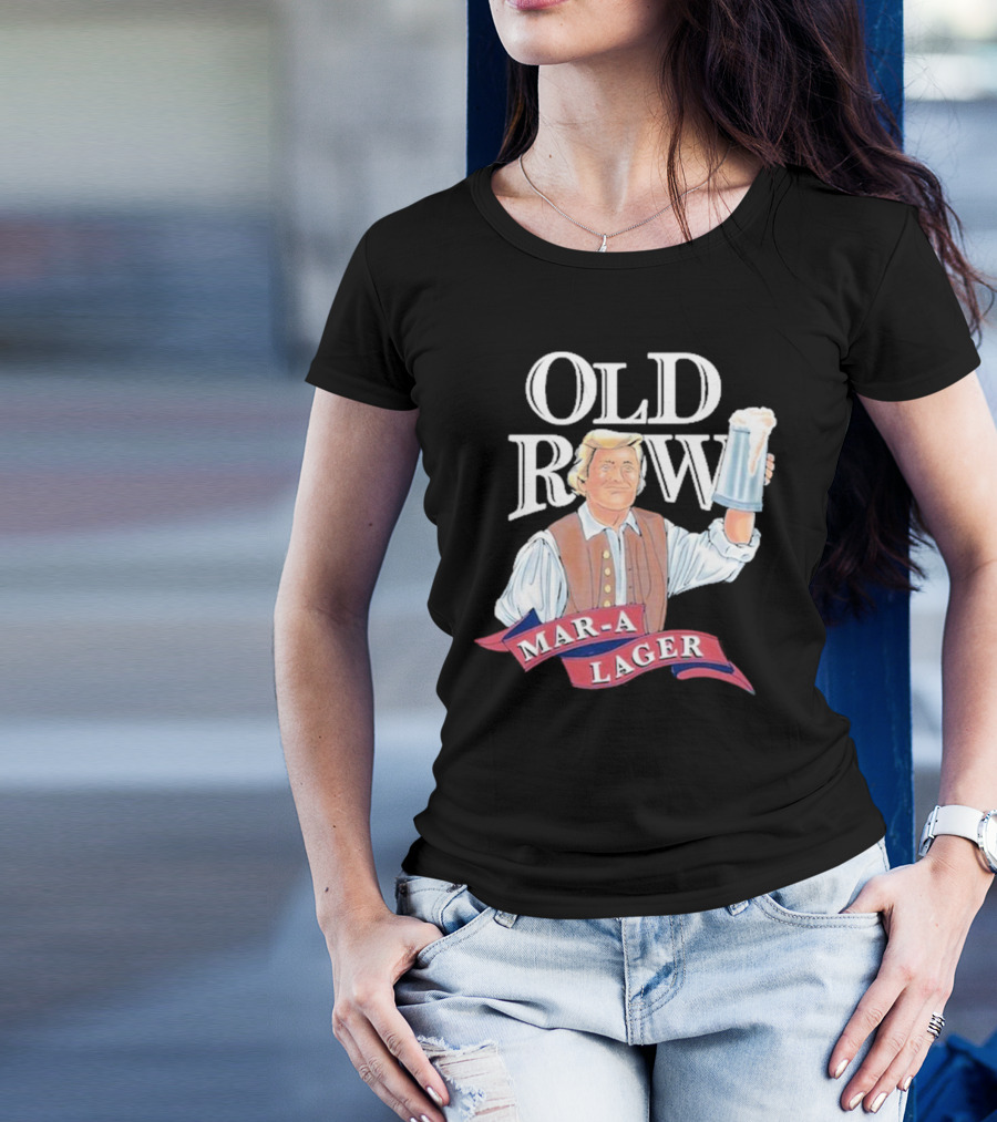 Old Row Mar-A Lager Vintage Style Cheers Figure T-Shirt