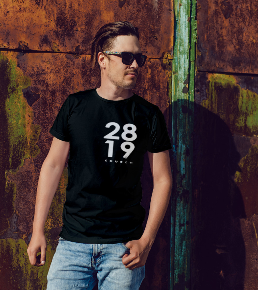 Philip Anthony Mitchell 2819 Church Minimalist Number T-Shirt