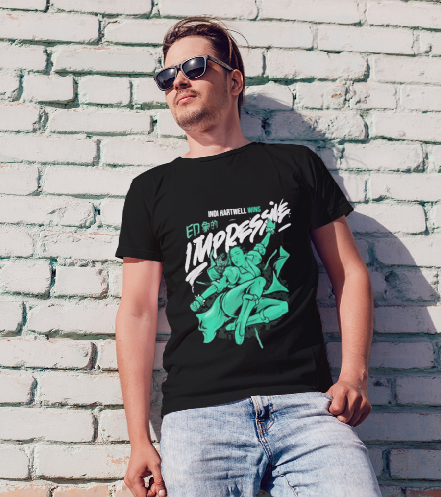 Indi Hartwell Wins Impressive T-Shirt