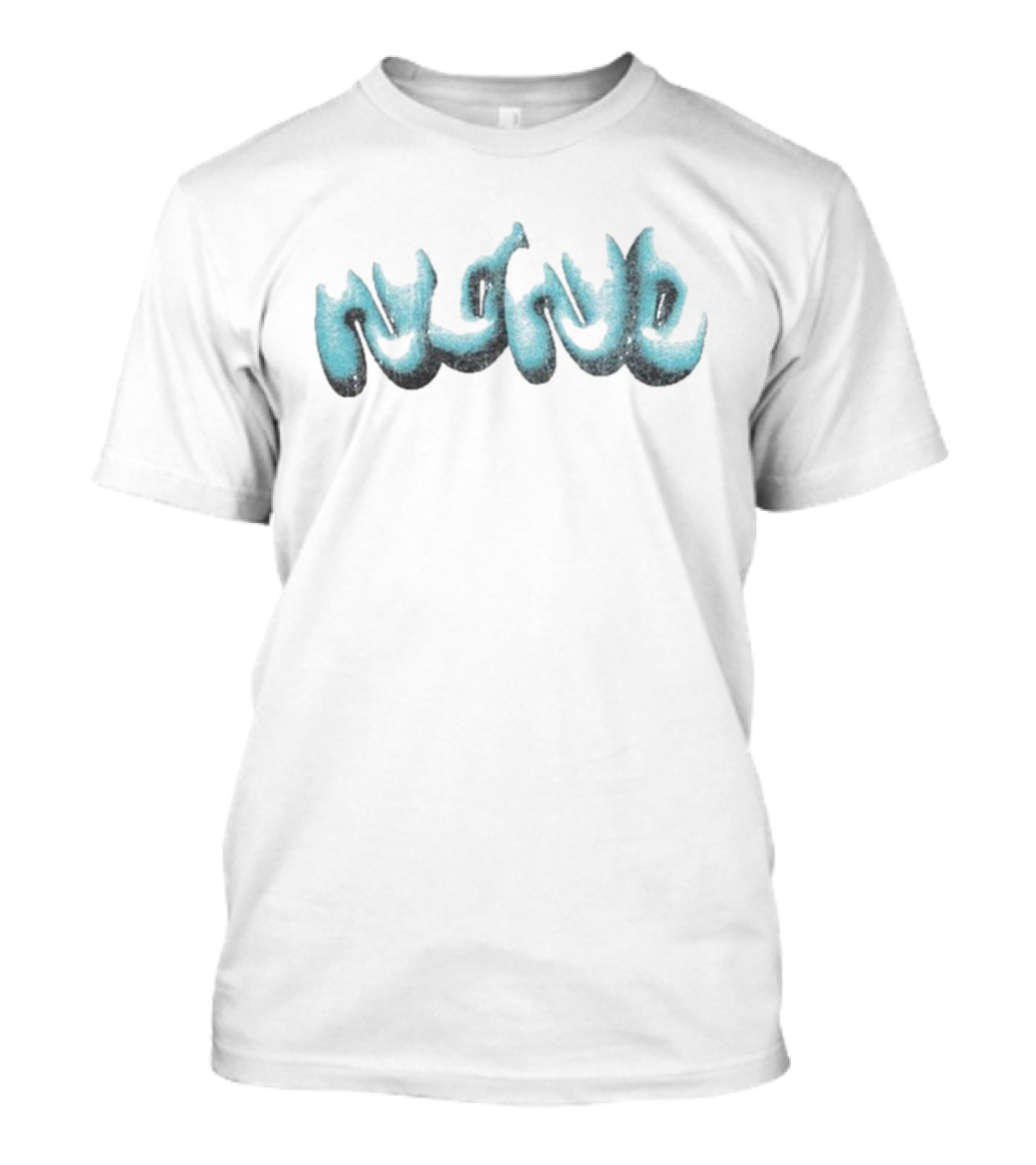 Lil Tjay NoNo Wavy Blue Text T-Shirt