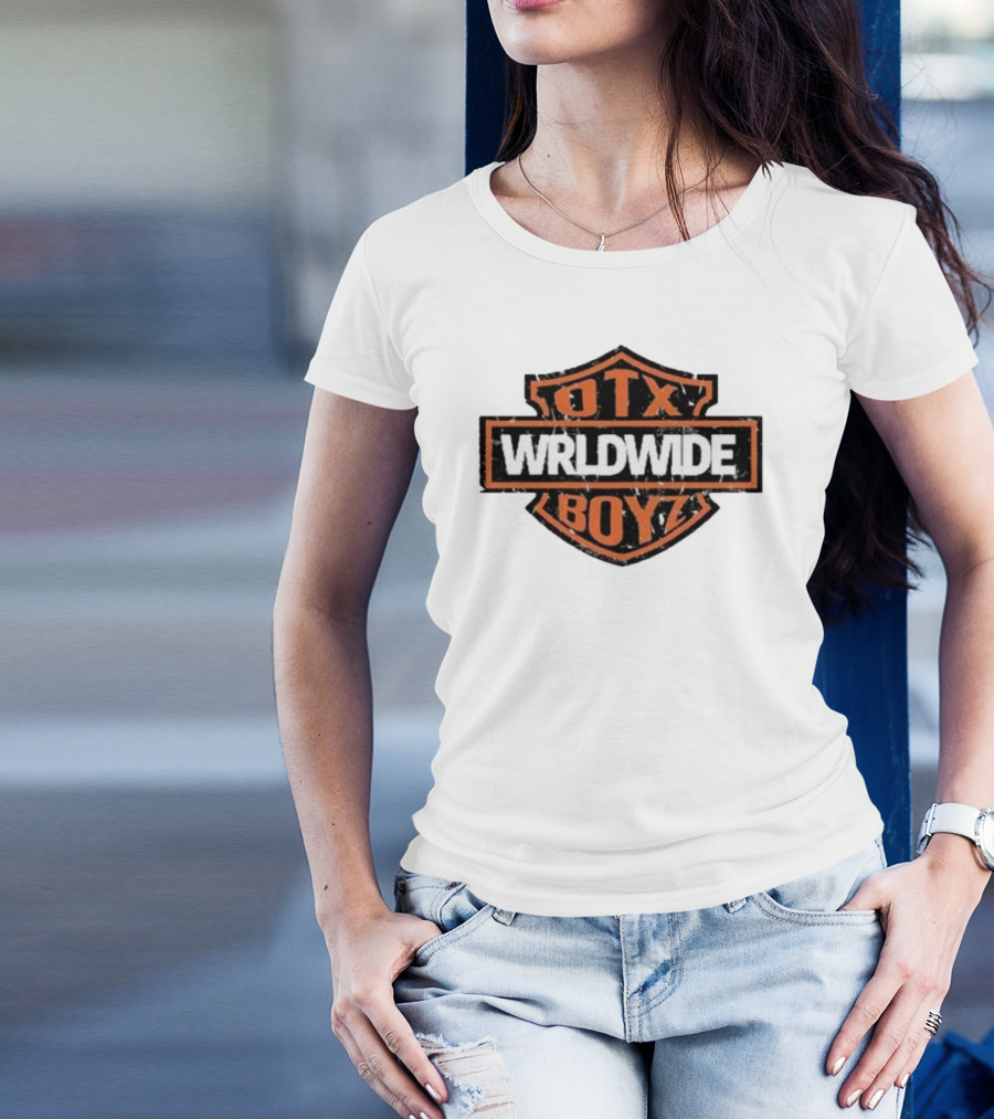 Otxboyz Wrldwide Emblem Geezyworld T-Shirt