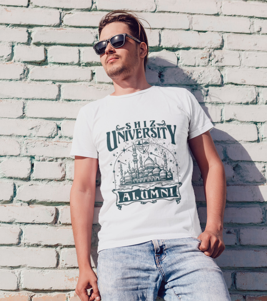 Shiz University Alumni With Grand Architectural T-Shirt
