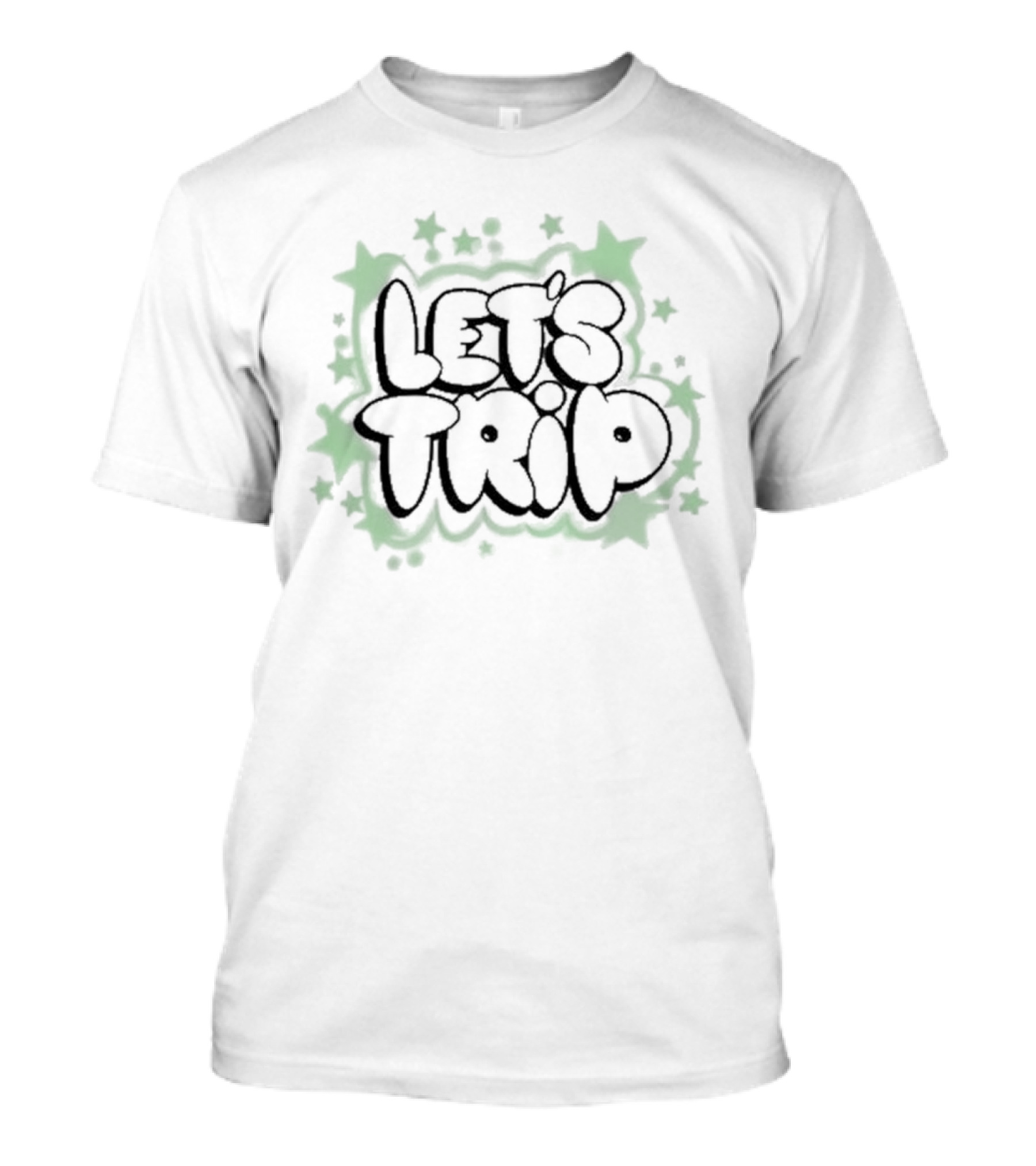 Sturniolo Clothing Let's Trip Airbrush Stars T-Shirt