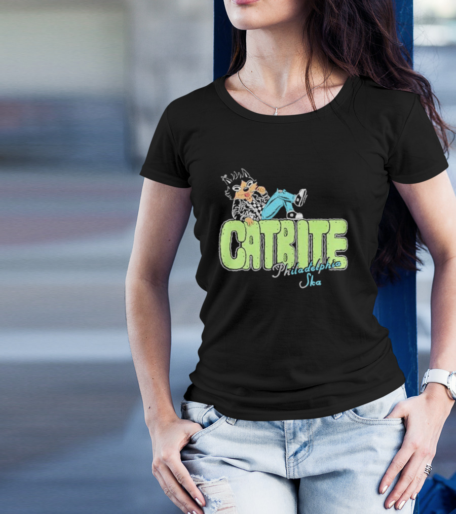 Cool Catbite Philadelphia Ska 2.0 Mineral Wash T-Shirt