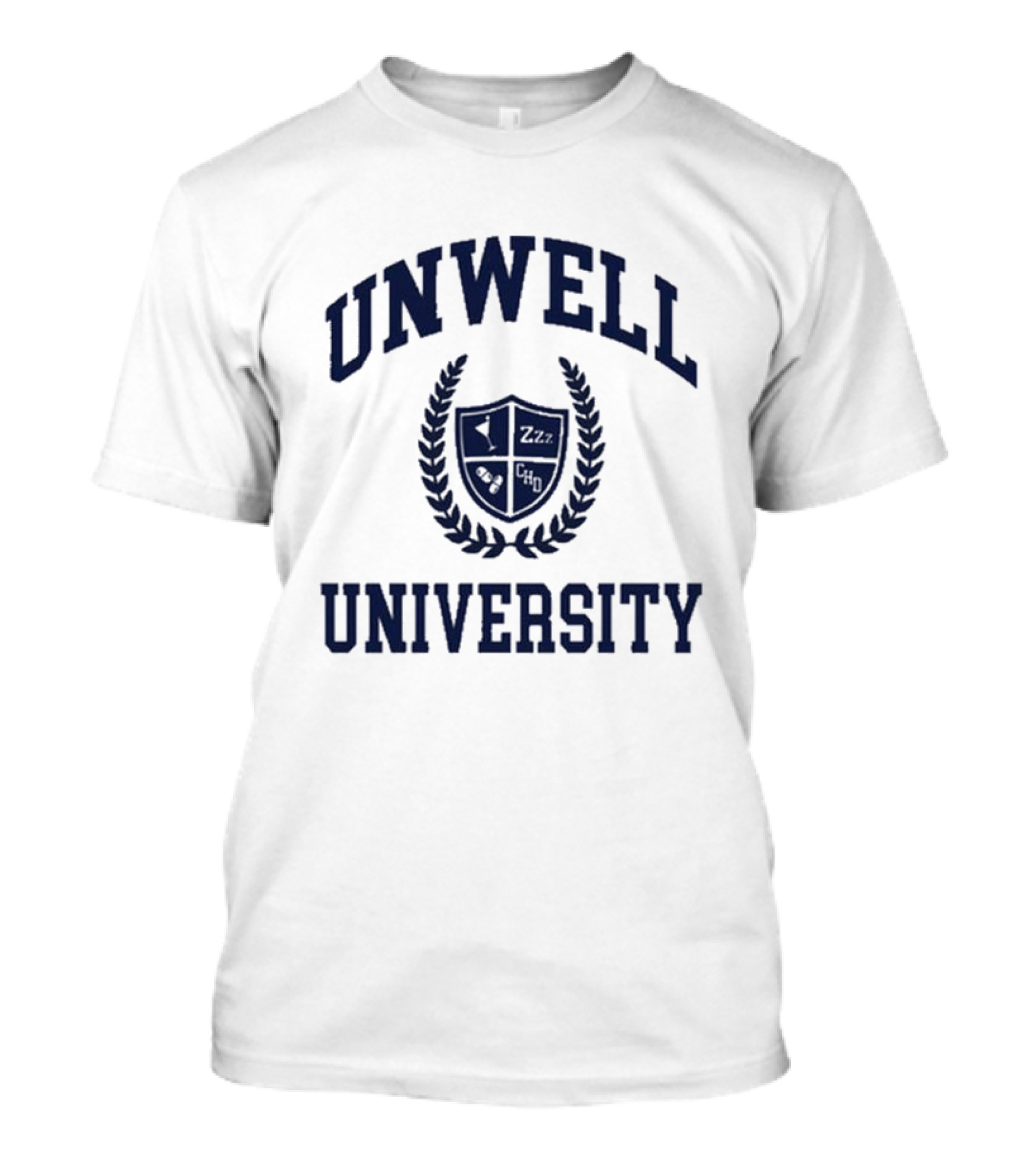 Unwell University Zzz CHD Crest Call Her Daddy T-Shirt