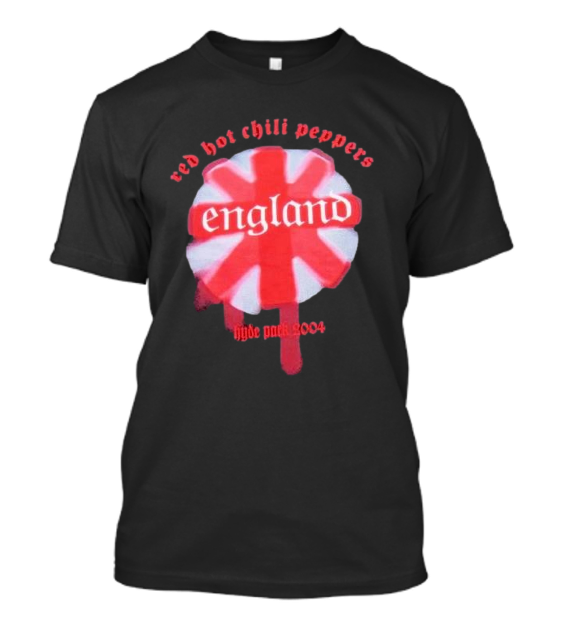 Red Hot Chili Peppers Hyde Park England 2004 T-Shirt