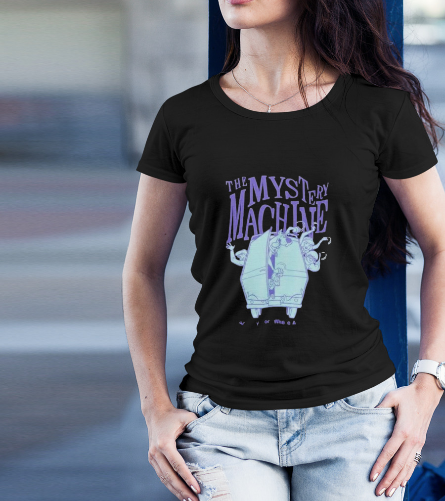 The Mystery Machine Scooby Doo Crew Tonal T-Shirt