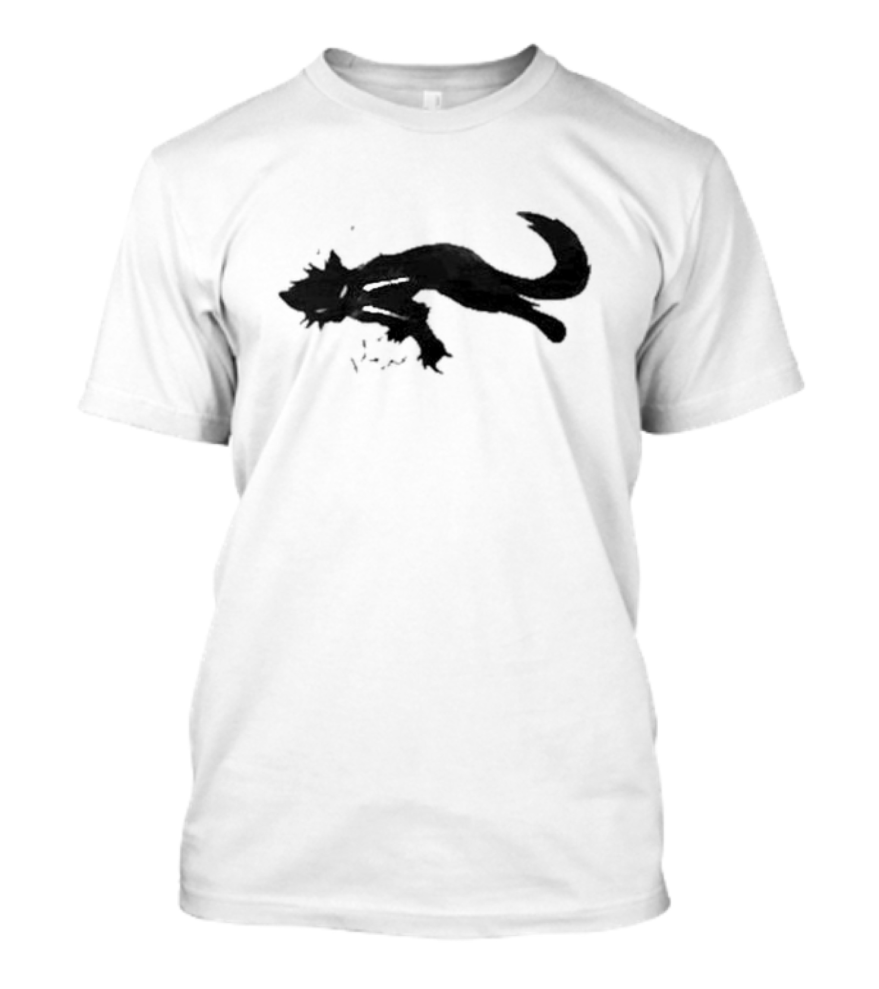 Theo The Jolly Fw Scourge Black Cat Silhouette Image T-Shirt