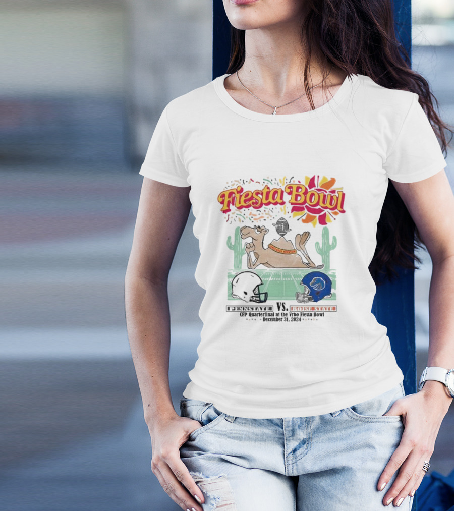 Fiesta Bowl December 31 2024 CFP Quarterfinal Penn State Vs Boise State T-Shirt
