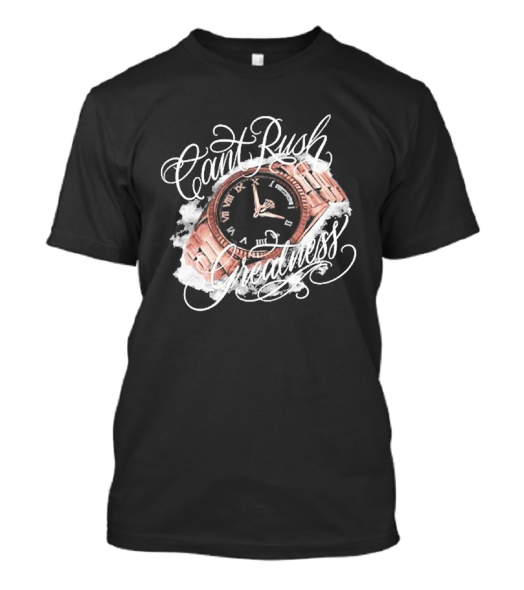 Syna X Crg Can’t Rush Greatness Roman Numeral Watch T-Shirt