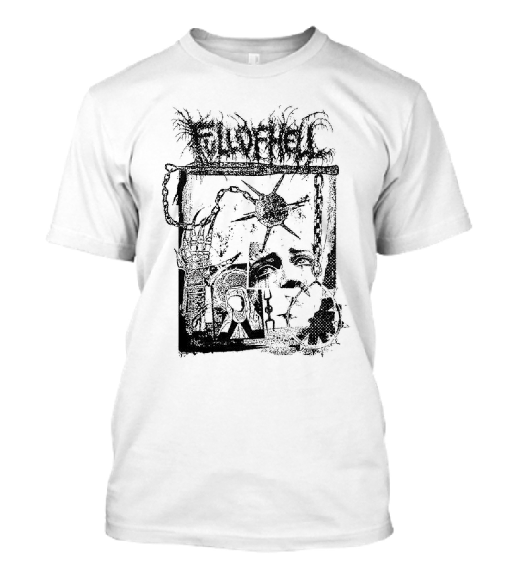 Full Of Hell Torture Chains And Faces T-Shirt