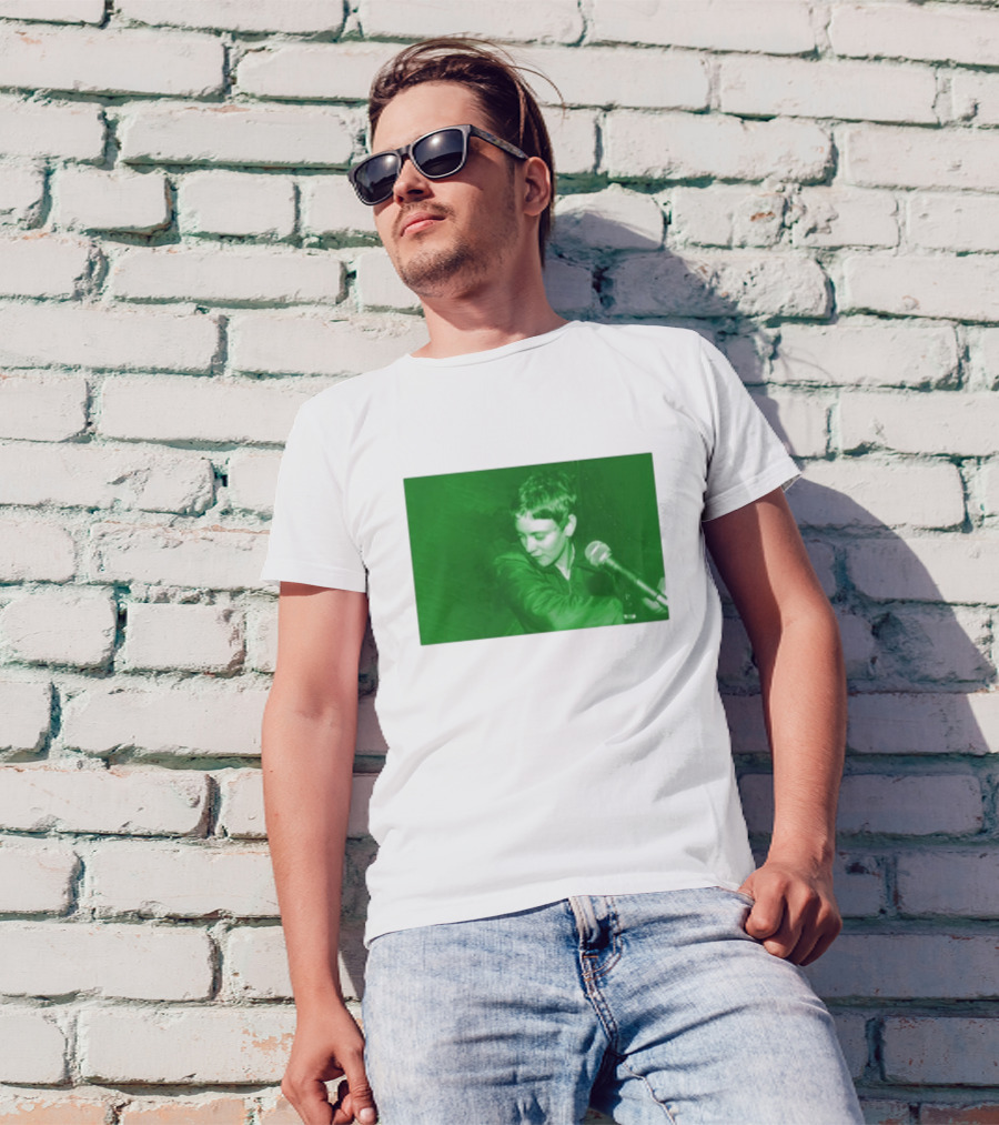 Joyce Manor Dear Nora Green Microphone Performance T-Shirt