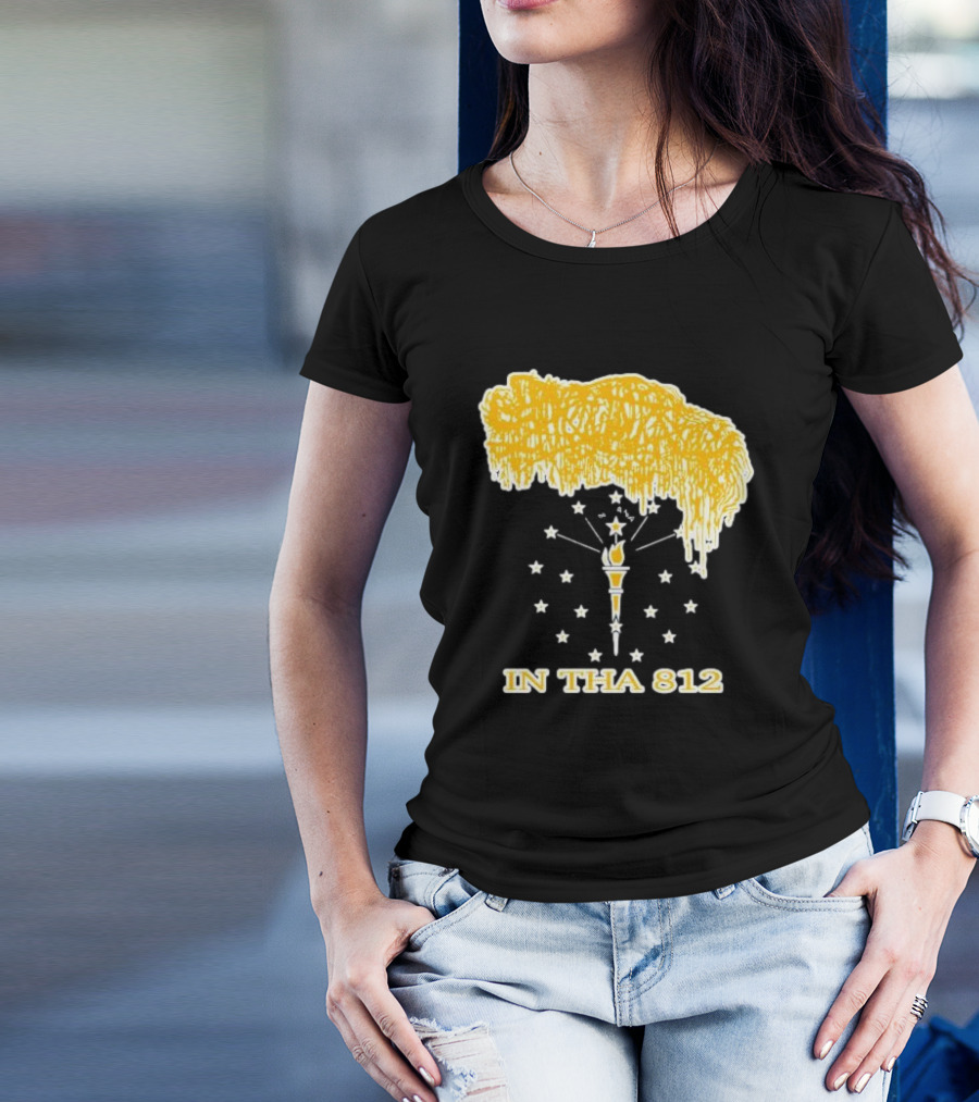 Indiana In Tha 812 Stars Torch Noodles T-Shirt