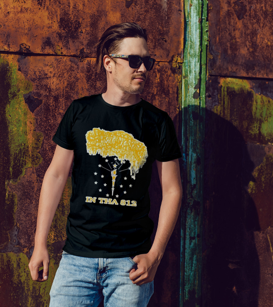 Indiana In Tha 812 Stars Torch Noodles T-Shirt