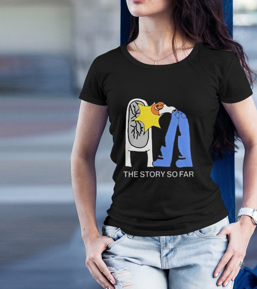 The Story So Far I Want To Disappear Album Mirror Punching Pants T-Shirt