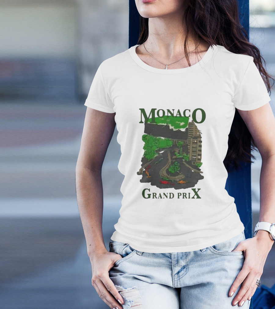 Monaco Grand Prix Most Wanted Tour Scenic Racing Circuit T-Shirt