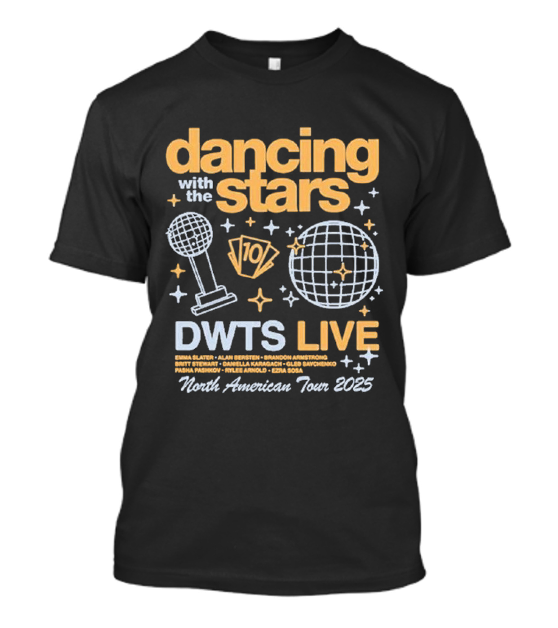 Dancing With The Stars DWTS Live North American Tour 2025 T-Shirt
